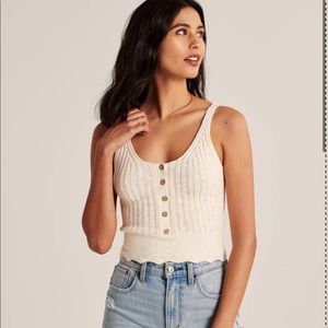 Abercrombie Ribbed Tank Top